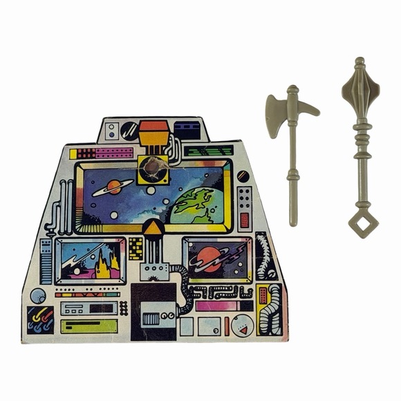 Lot Of Vintage 80's MOTU Masters Of The Universe Castle Grayskull Parts Pieces - Picture 4 of 6